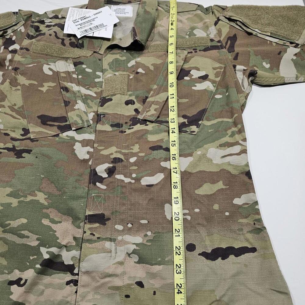 US Army Combat Shirt Coat Insect Guard Uniform Military X-Small Short NWT - Picture 4 of 10